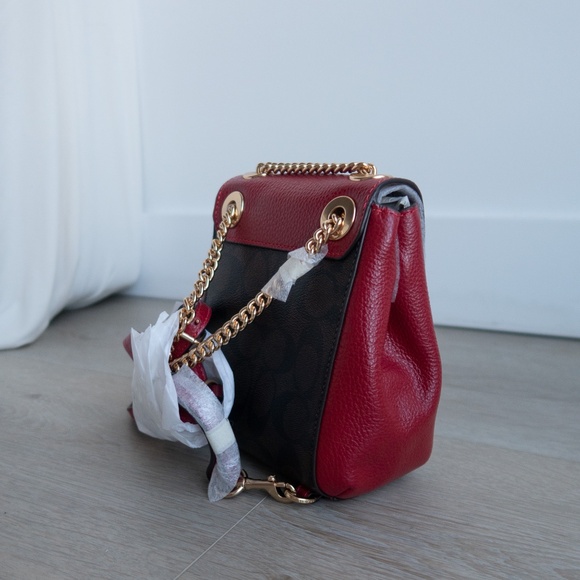 Coach Convertible Mini Backpack In Signature Canvas - Picture 2 of 4